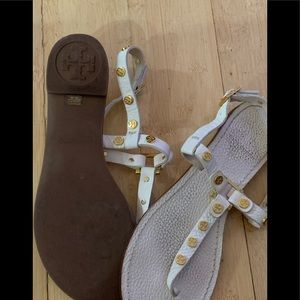 Sandal slightly worn inside-bottoms fine condition